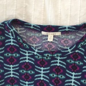 Skater dress soft plush fabric